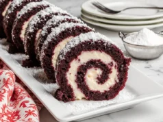 Easy Red Velvet Cake Roll – Creamy Comfort Dessert