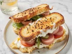 Easy Comfort Food Breakfast Sandwich Eggs