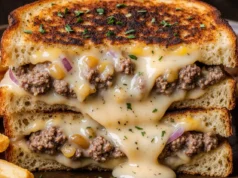 Crispy Patty Melts with Signature Sauce