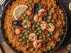Easy Seafood Paella | Delicious One-Pan Dinner