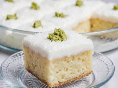 Ultra-Moist Coconut Yogurt Cake |Easy Dessert