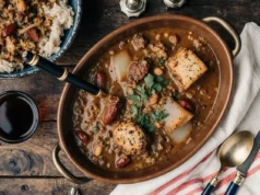 Hearty Comfort Food pork shoulder beef stew Stew for Cozy Dinners