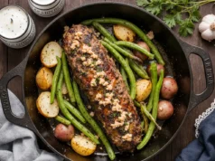 Easy One-Pan Pork Dinner with Veggies