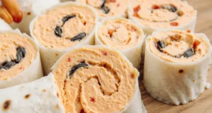 Easy Mediterranean Pinwheels for Parties Appetizer
