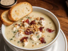 Creamy Chicken Alfredo Soup |Comfort Food Win