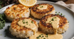 Crispy Crab Cakes with Zesty Lemon Butter |Easy Dinner