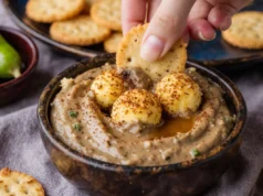 Creamy Mediterranean Grilled Eggplant Dip (Easy Appetizer)