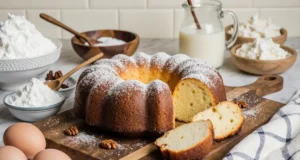 Easy Comfort Food Vanilla Bundt Cake