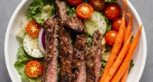 Steak Salad | Fresh and Easy Dinner