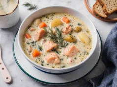 Creamy Nordic Salmon Soup Easy Comfort Food