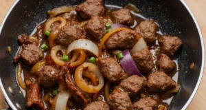 Delicious cumin infused fried beef |an easy dinner idea