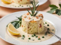 Elegant Seafood Flan |Simple Appetizer Recipe