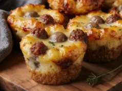 Fluffy Sausage Pancake Stack |Easy Breakfast Win