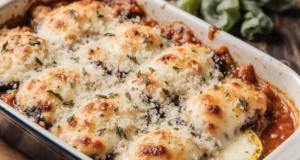 Easy Baked Eggplant Parmesan Comfort Food