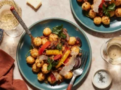 Easy Sheet Pan Gnocchi Veggie Dinner