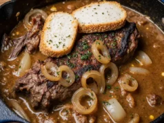 Cozy French Onion Pot Roast Dinner
