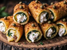 Crispy Zucchini Rolls – Easy Comfort Food Appetizer