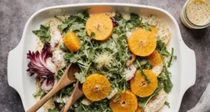 Zesty Bitter Leaf & Orange Salad Easy Side