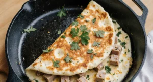 Creamy Tuna Omelet – Easy Dinner Idea