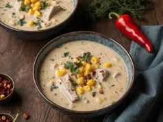 Creamy Chicken & Corn Soup Easy Family Dinners