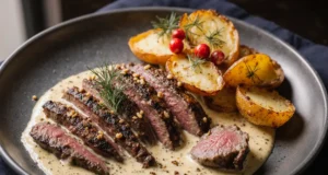 Creamy Mustard Steak – Easy Comfort Food Dinner