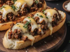 Garlic Bread Sloppy Joes | Cheesy Comfort Food Recipe