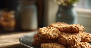 Easy Peanut Butter Cookies recipe