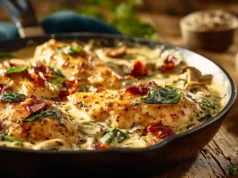 Creamy Tuscan Chicken | sumptuous dinner prepared in one pan