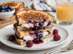 Blueberry & Brie Grilled Cheese