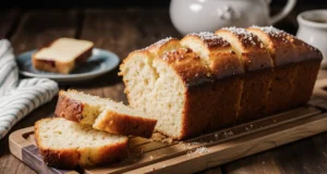 Vanilla Cream Cheese Pound Cake