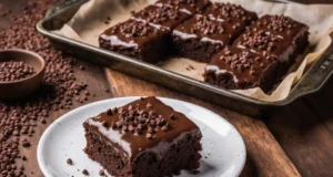 Chocolate Sheet Cake with Milk Chocolate Frosting