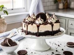 No Bake Oreo Cheesecake | Easy, Creamy & Irresistible