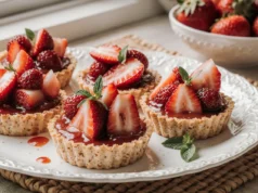 Strawberry Tartlets with Vanilla Pastry Cream