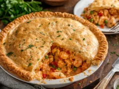 Cajun-style creamy seafood pie | classic comfort food